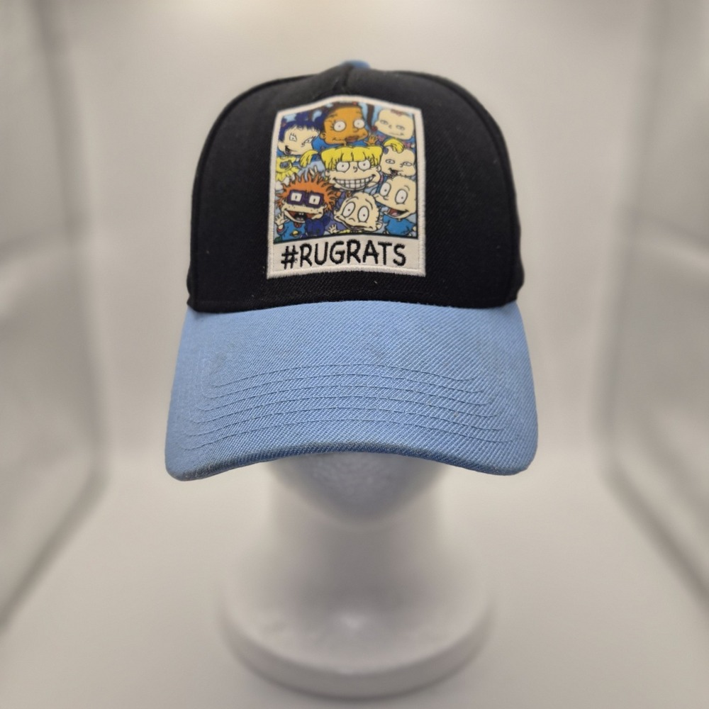 Nickelodeon Rugrats Snapback Hat Black Blue Tommy Chuckie 2018 Adjustable Cap